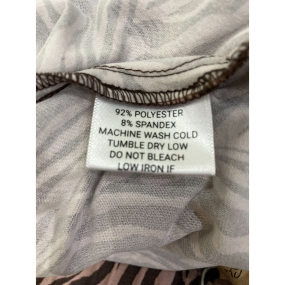 Zelie For She Sedona Leisure Wide Leg Pants Zebra Women's Size 2X - Picture 7 of 7